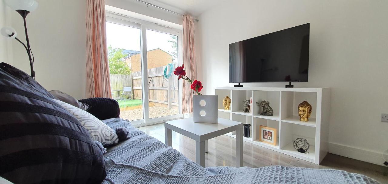 Trendy, Modern Garden Posh Peckham Apartment London Luaran gambar